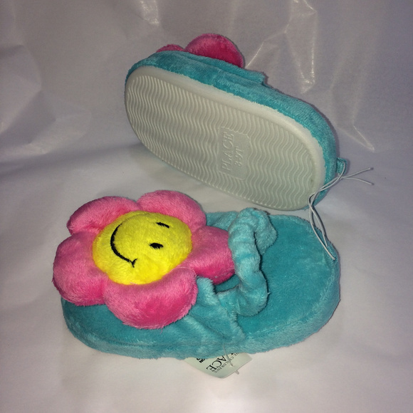 The Children's Place Shoes Brand New Toddler Girl Flower Slippers
